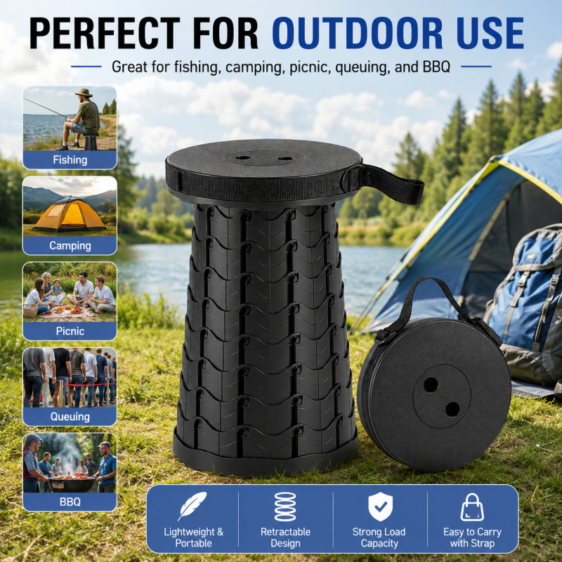 Outdoor Camping Events 2026 - كرسي صيد محمول قابل للطي 2026