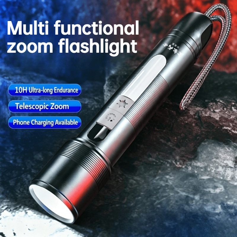 Outdoor Camping Lighting - مصباح يدوي LED متعدد الوظائف قابل