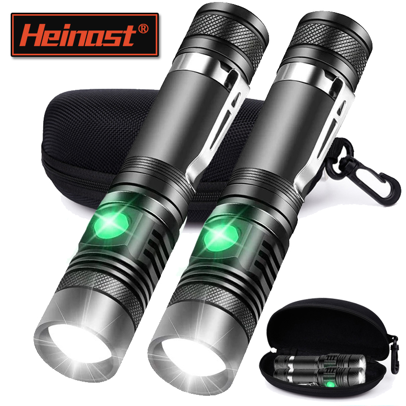 Outdoor Camping Items - قابلة للشحن T6 مصباح يدوي محمول