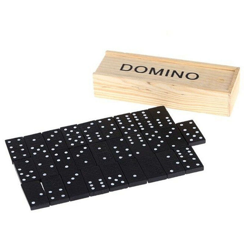 Outdoor Camping Games For Kids - مجموعة من 28 قطعة لعبة الدومينو