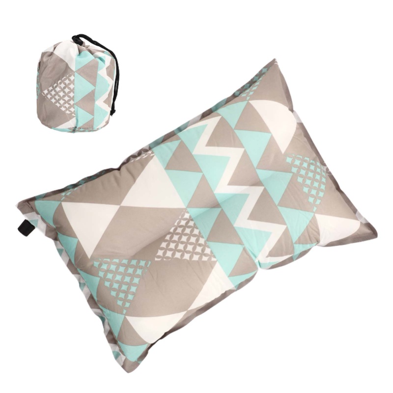 Camp Pillow Compressible - وسادة قابلة للنفخ تلقائيًا عالية المرونة