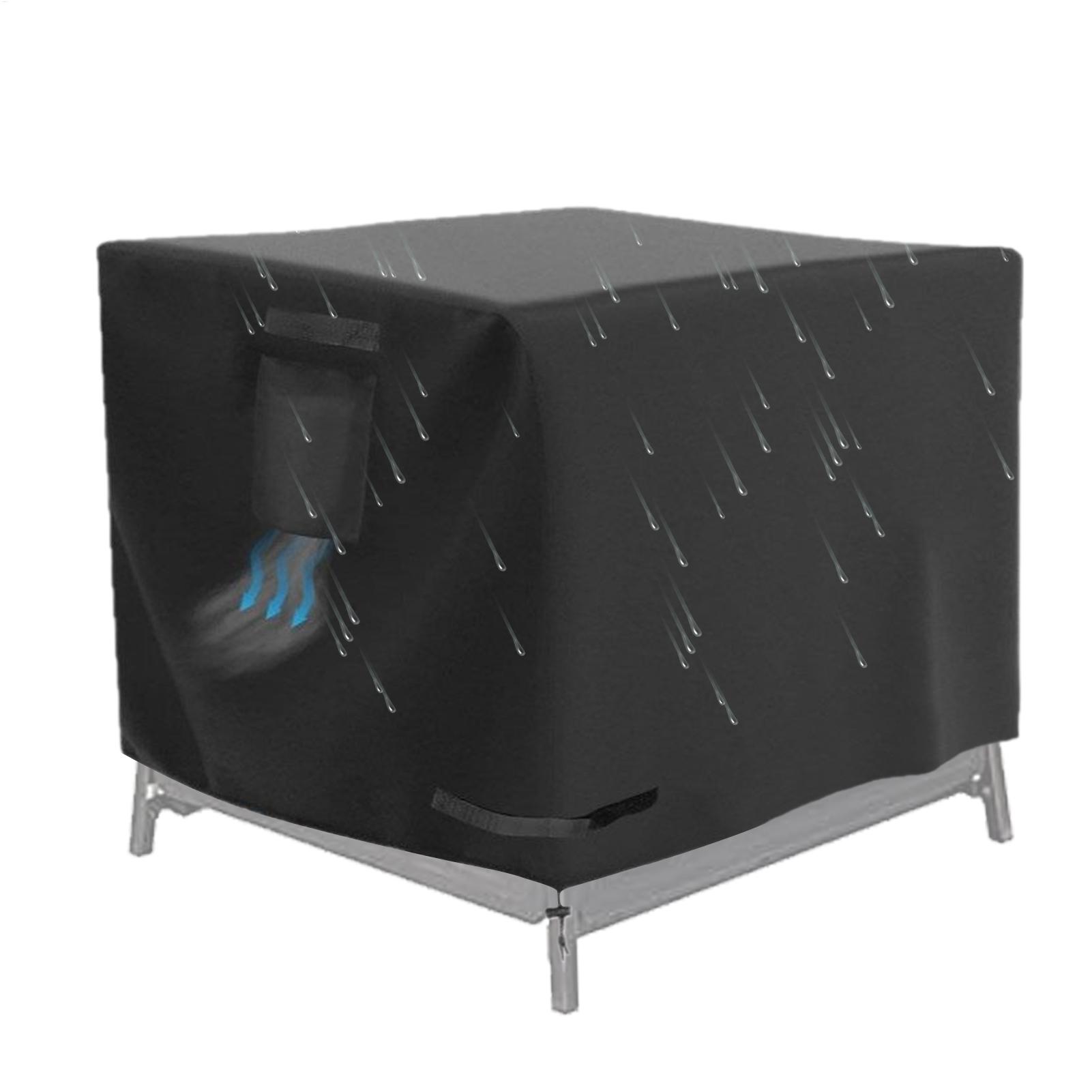 Outdoor Indoor Camping - غطاء حفرة النار مربع 30 بوصة