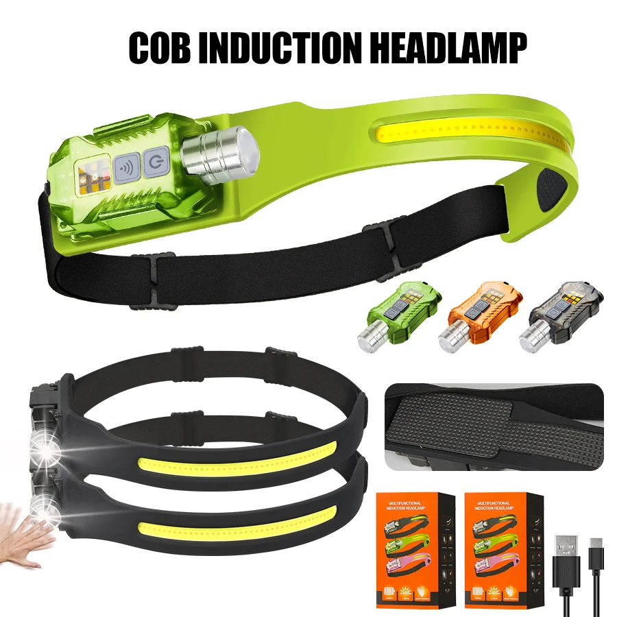 Outdoor Camping Lighting - كشاف أمامي LED قوي محمول قابل