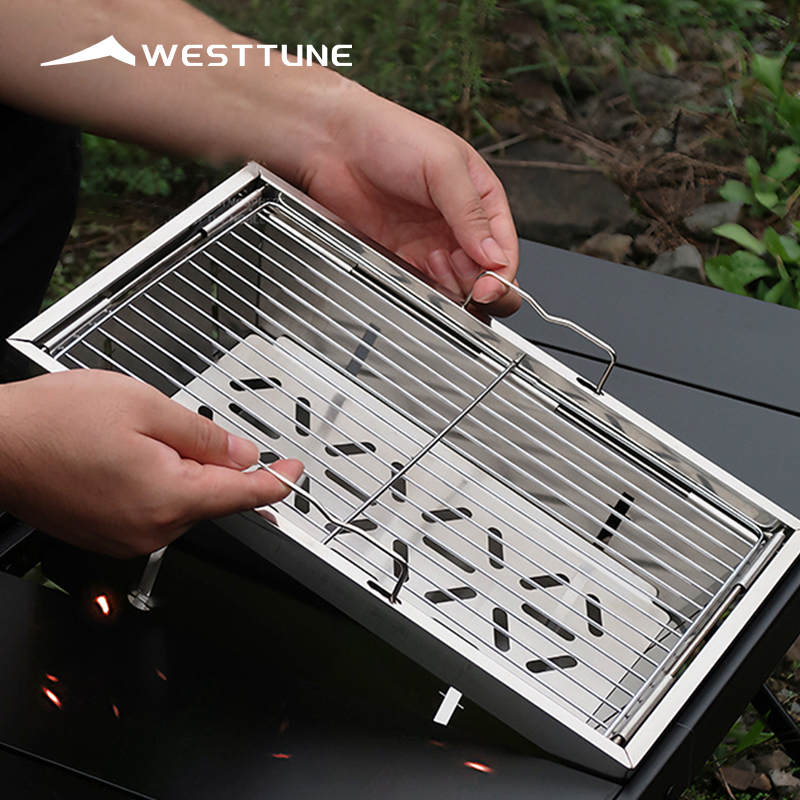 Outdoor Camping Fire Pit - WESTTUNE IGT شواية باربيكيو قابلة للطي