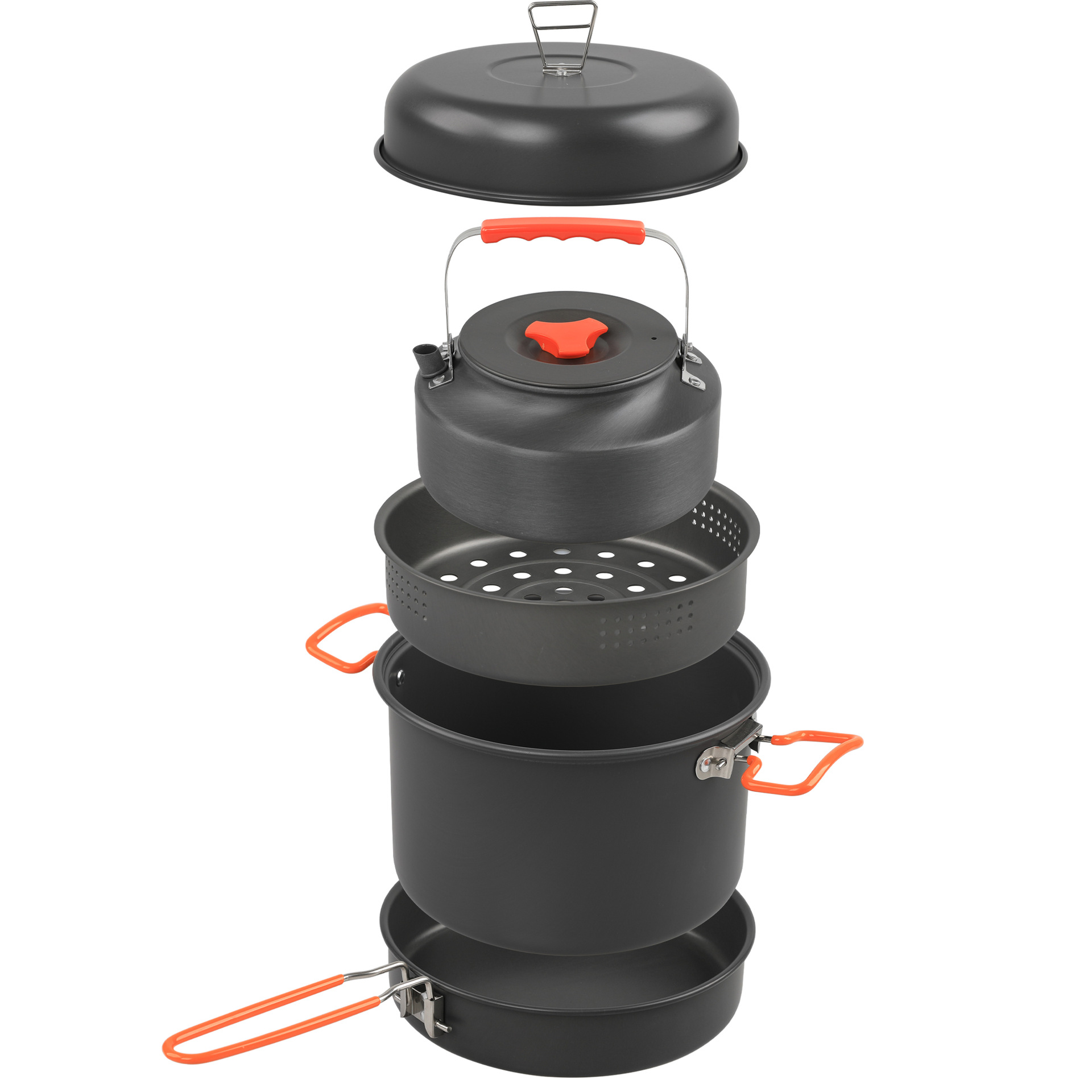 Outdoor Camping Cooking Set - مجموعة أدوات طهي خارجية ، وعاء