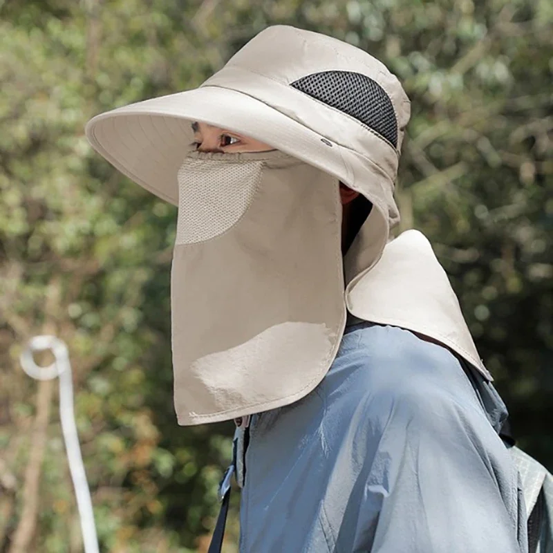 Outdoor Camping Hat - قبعات صيفية للحماية من الأشعة فوق
