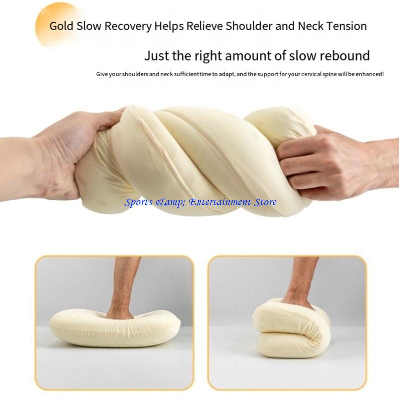 Camp Pillow Compressible - تحتفظ وسادة التخييم المصنوعة من الإسفنج