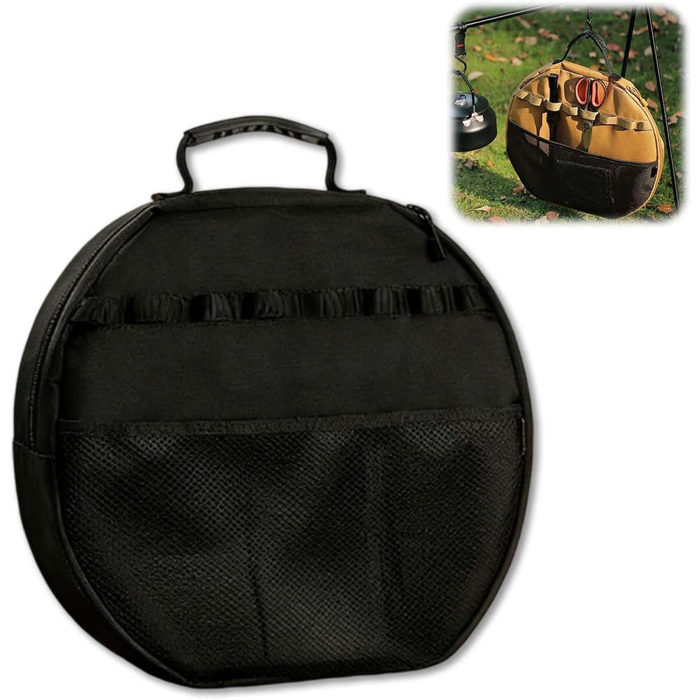 Outdoor Camping Griddle - حقيبة تخزين لمقلاة الشواء، حقيبة محمولة