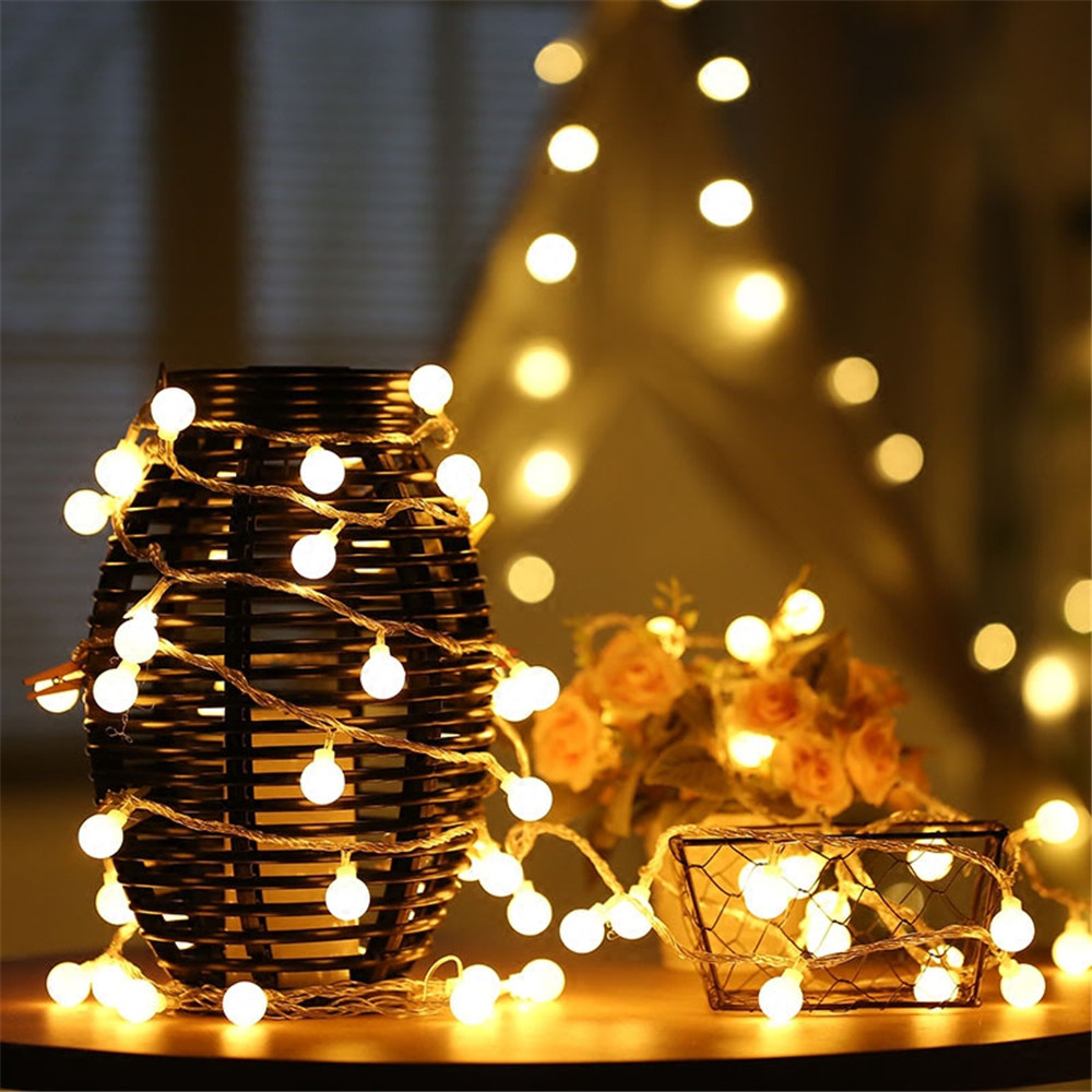 أضواء خيطية تعمل بالطاقة الشمس - مراجعة Outdoor Camping Lighting وسعره