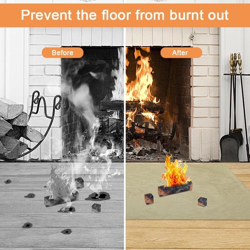 بساط مقاوم للحريق للتخييم، بطا - مراجعة Outdoor Camping Fire Pit وسعره