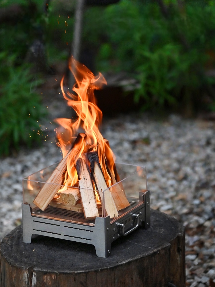 فئة الكراميك التخييم في الهواء - مراجعة Outdoor Camping Fire Pit وسعره