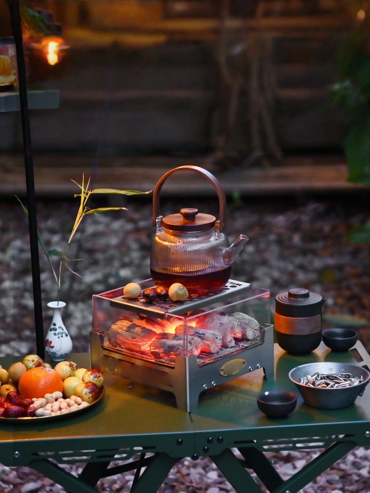 فئة الكراميك التخييم في الهواء - مراجعة Outdoor Camping Fire Pit وسعره