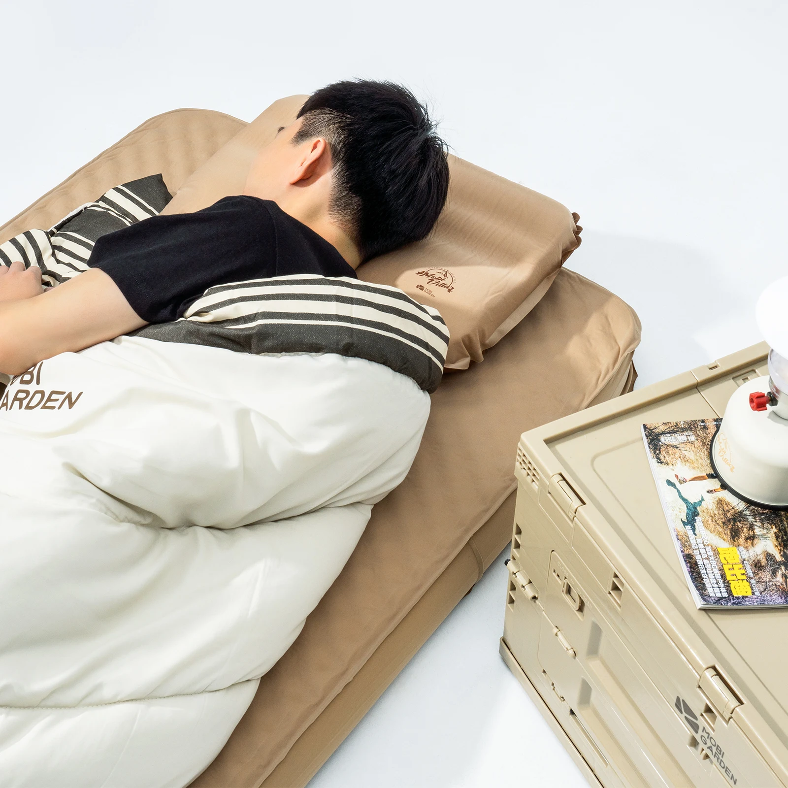 وسادة هوائية محمولة قابلة للنف - مراجعة Camp Pillow Compressible وسعره