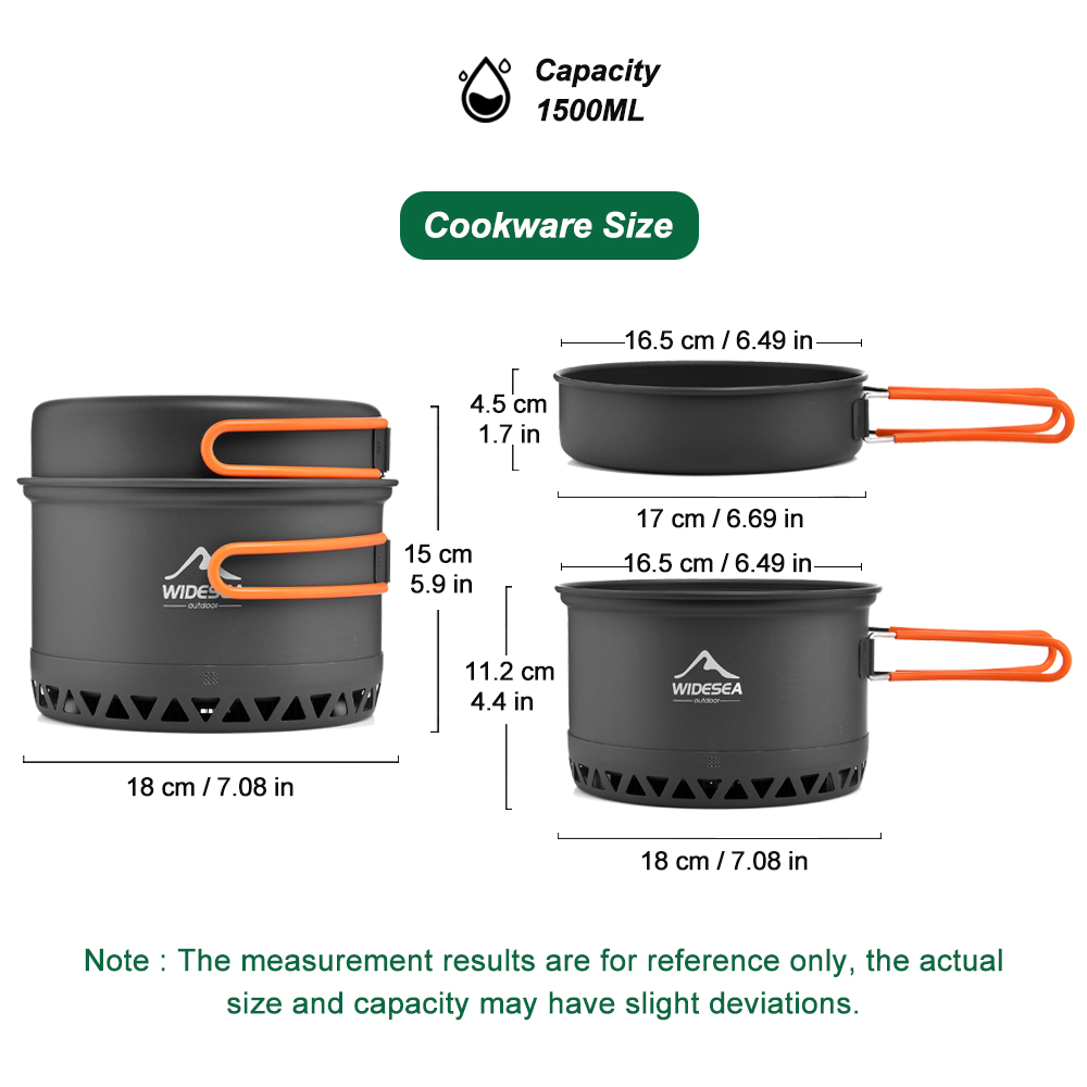 أدوات المائدة التخييم مجموعة ت - مراجعة Camp Cooking Set وسعره