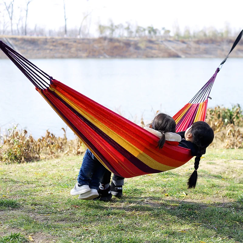 أرجوحة قماشية بدون عارضة خشبية - مراجعة Outdoor Indoor Camping وسعره