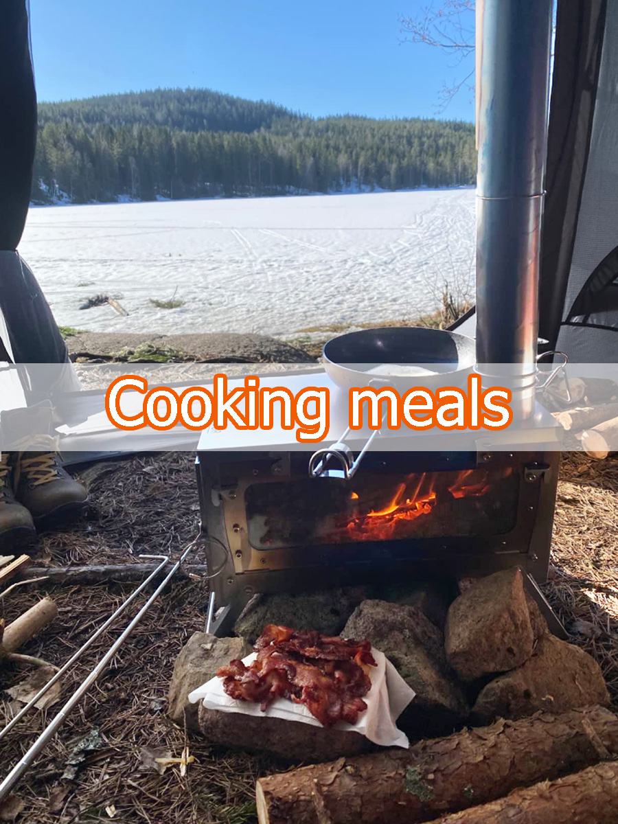 موقد خيمة تيتانيوم قابل للطي م - مراجعة Outdoor Camping Warehouse وسعره