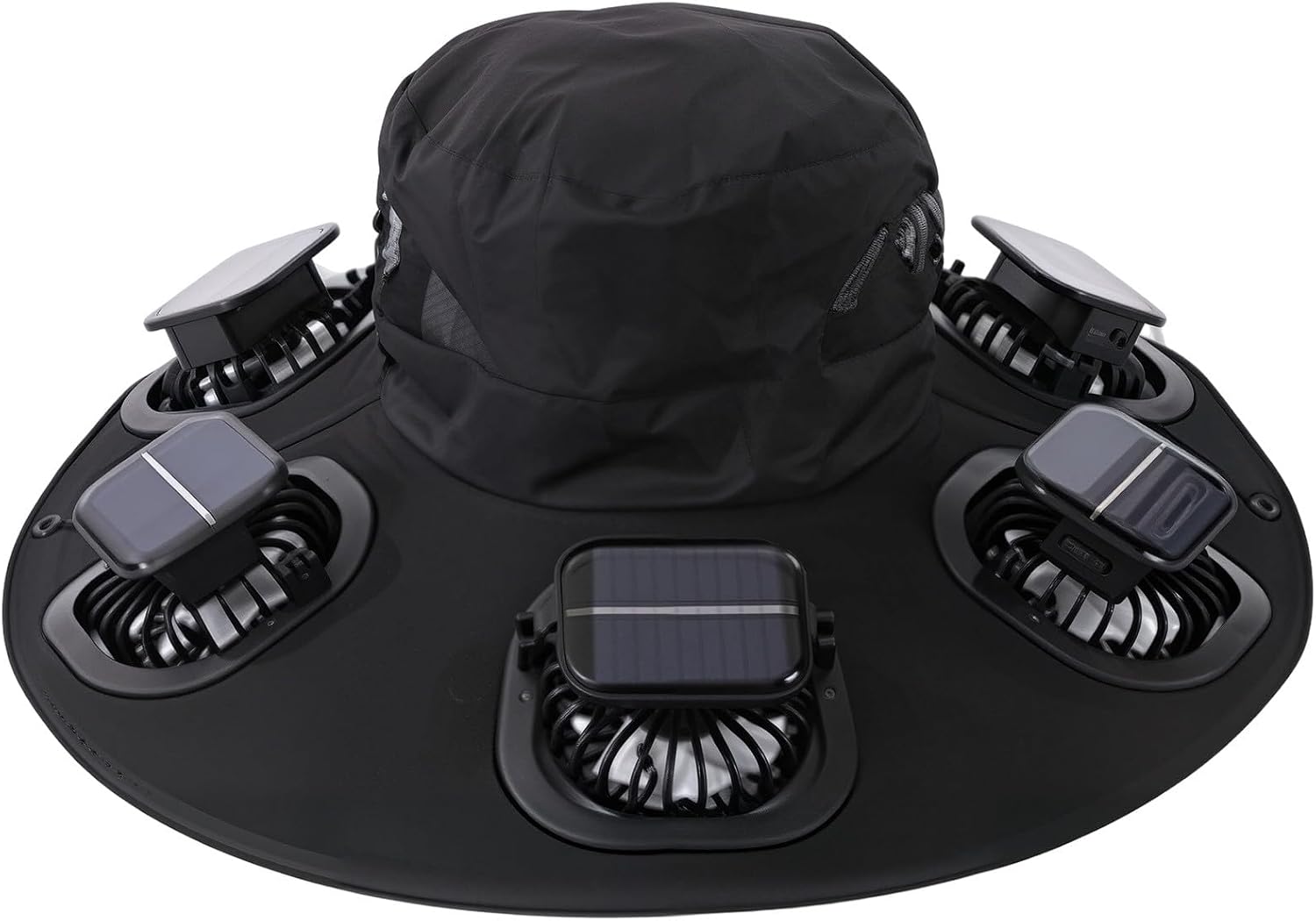 قبعة شمسية مزودة بـ 6 مراوح تع - مراجعة Outdoor Camping Hat وسعره