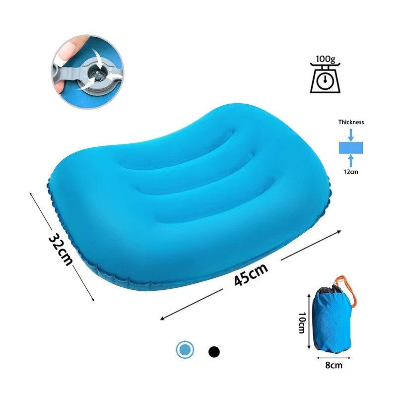 وسادة تخييم مريحة قابلة للنفخ  - مراجعة Camp Pillow Compressible وسعره