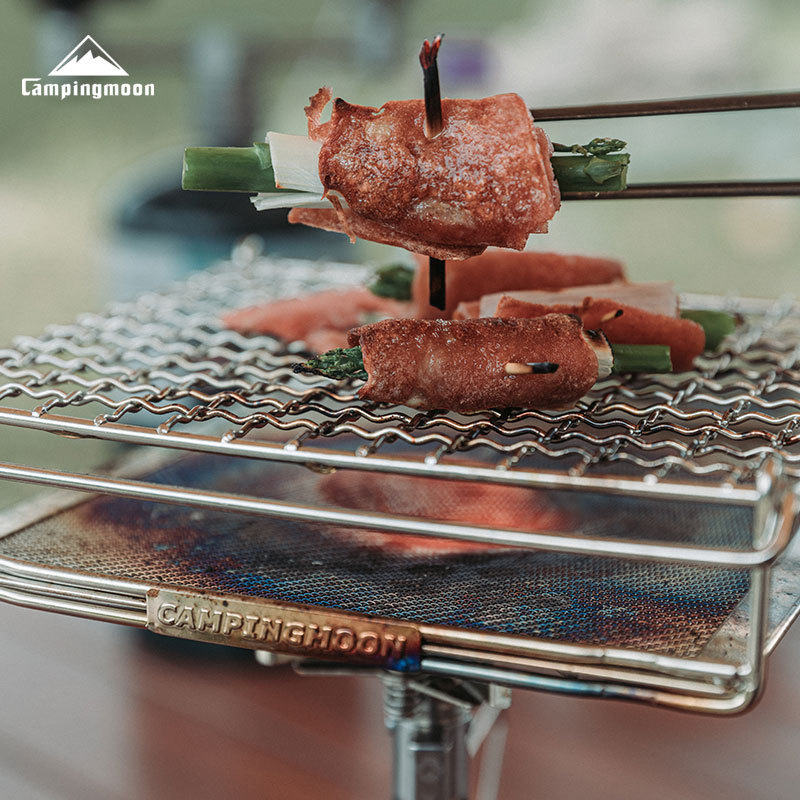 شبكة شواء قابلة للطي من الفولا - مراجعة Outdoor Camping Cooking Set وسعره