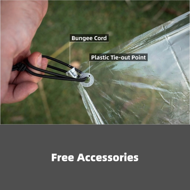 [هودر جير] غطاء أرضي خفيف الوز - مراجعة Ultralight Ground Sheet وسعره