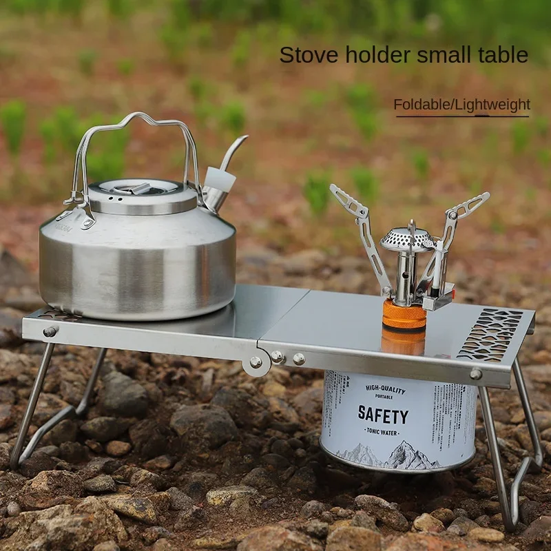 طاولة شاي محمولة للاستخدام الخ - مراجعة Outdoor Camping Cooking Set وسعره