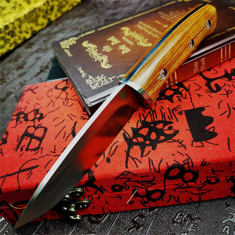 سكين إنقاذ ياباني سميك ومتين م - مراجعة Japanese Outdoor Camping وسعره