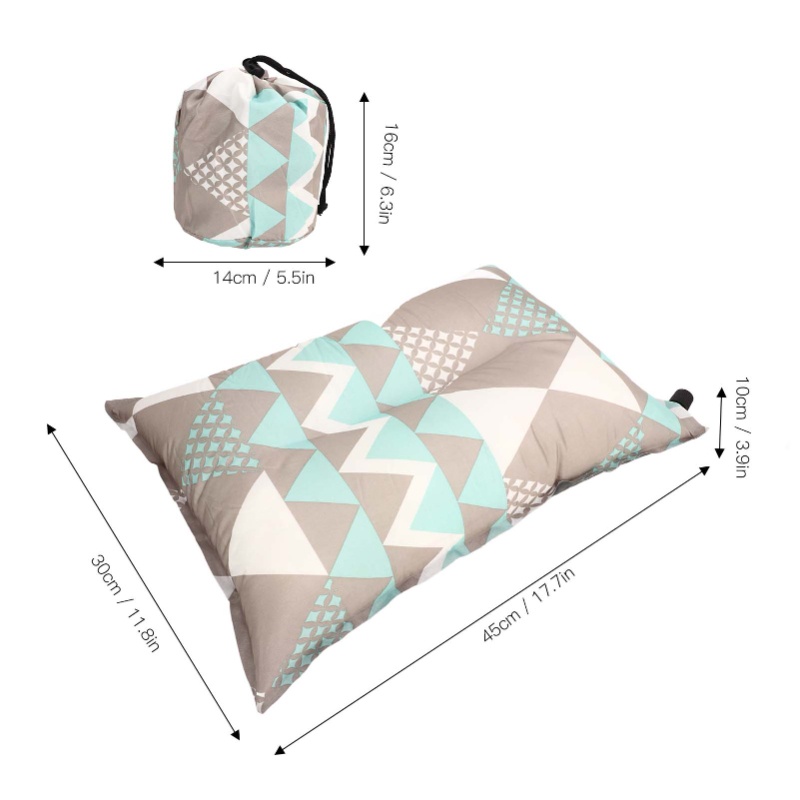 وسادة قابلة للنفخ تلقائيًا عال - مراجعة Camp Pillow Compressible وسعره