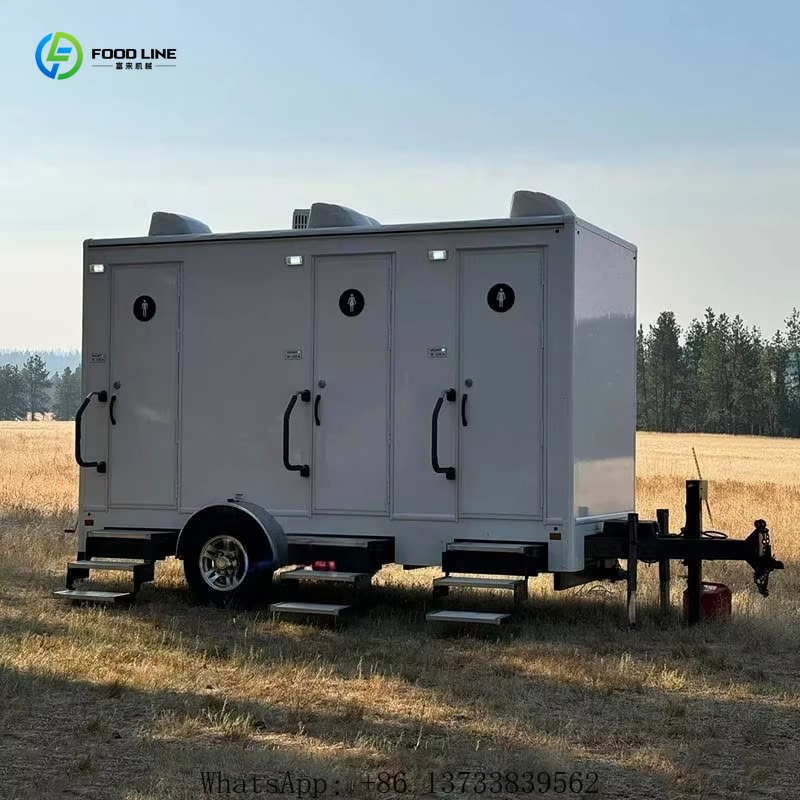 مقطورة حمام متنقلة فاخرة مخصصة - مراجعة Outdoor Camping Events 2026 وسعره