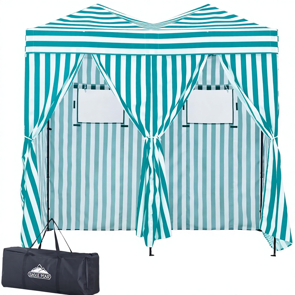 خيمة تبديل ملابس محمولة للاستخ - مراجعة Camping Tent وسعره