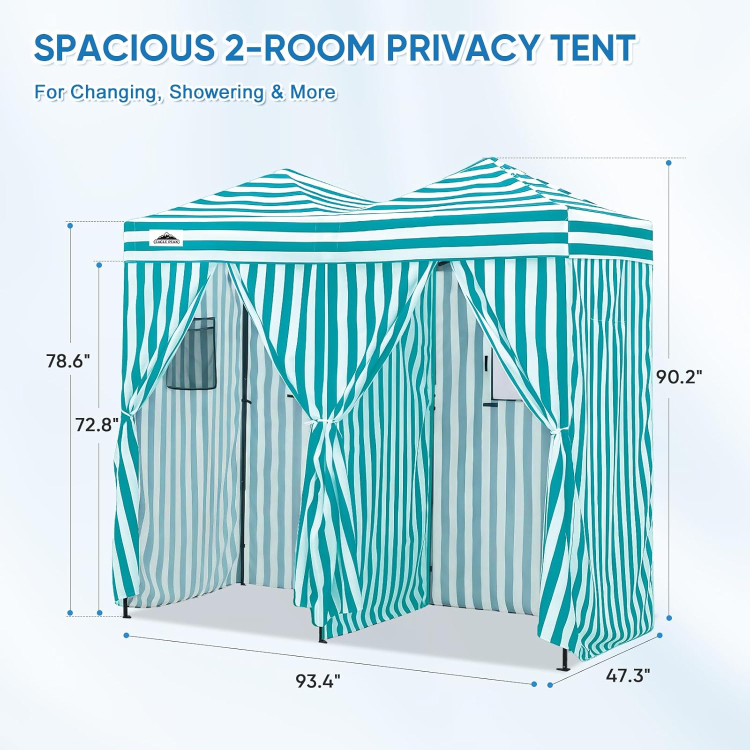 خيمة تبديل ملابس محمولة للاستخ - مراجعة Camping Tent وسعره