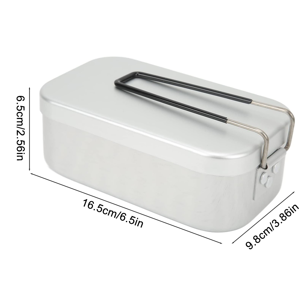 800 مللي صناديق الغداء الألومن - مراجعة Outdoor Camping Cooking Set وسعره
