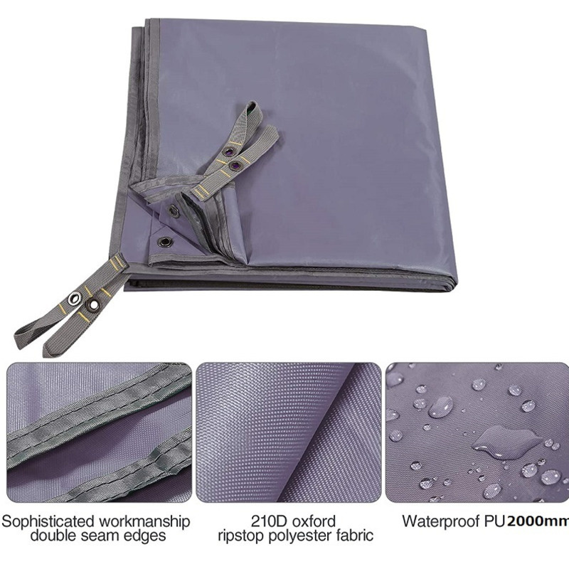 متعددة الحجم خيمة الطابق قماش  - مراجعة Ultralight Ground Sheet وسعره