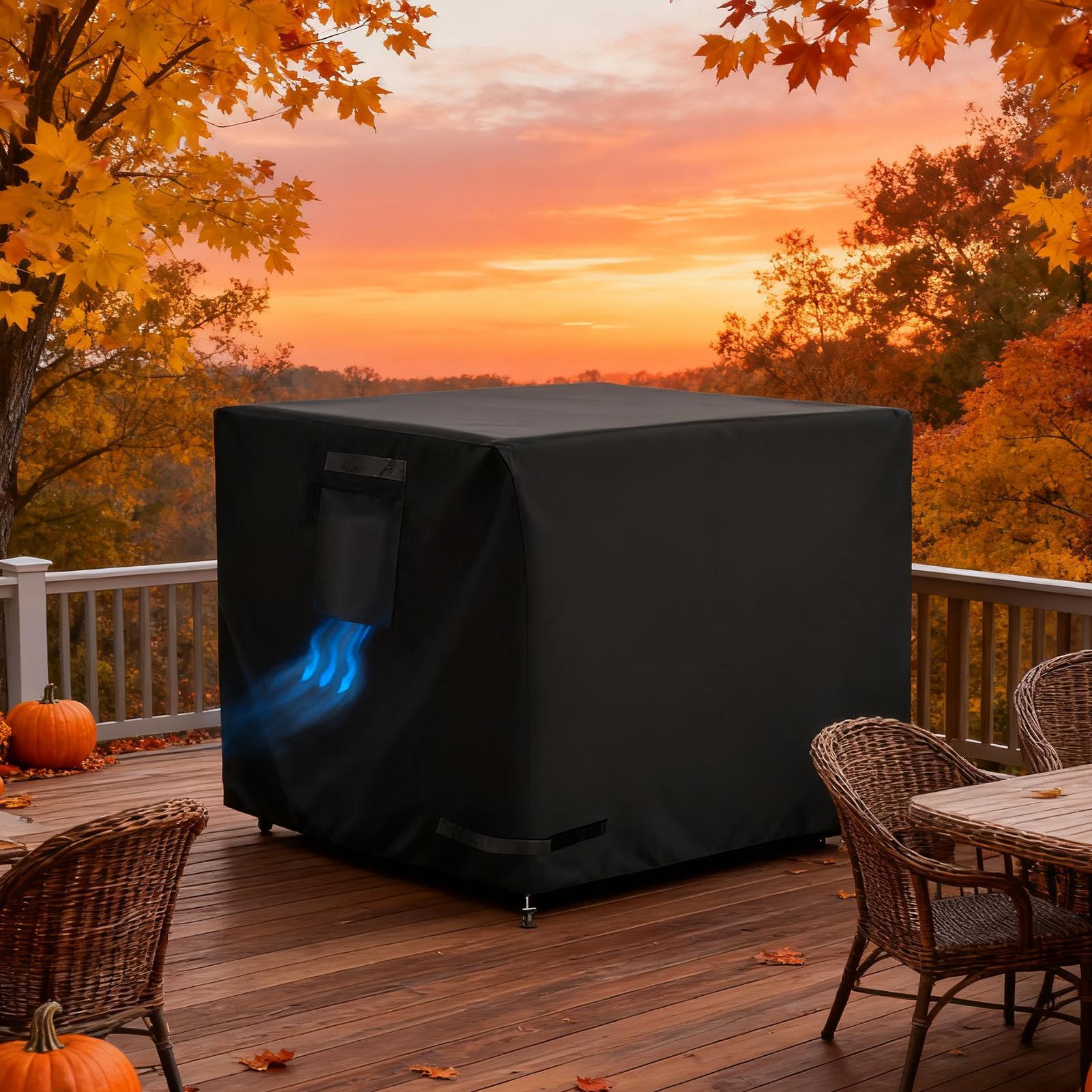 غطاء حفرة النار مربع 30 بوصة م - مراجعة Outdoor Indoor Camping وسعره