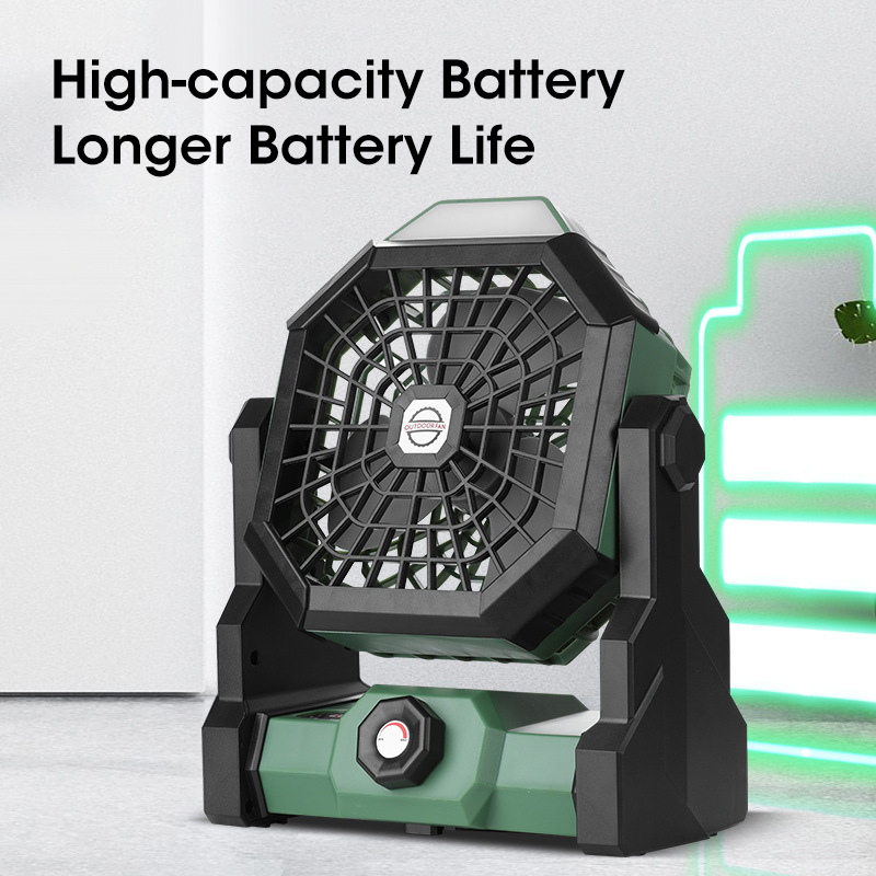 مروحة تخييم 10000 مللي أمبير ف - مراجعة Outdoor Camping Items وسعره