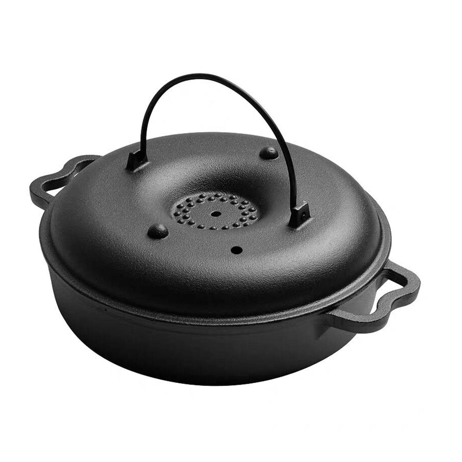 قدر سوكيياكي لطهي البطاطا الحل - مراجعة Outdoor Camping Griddle وسعره