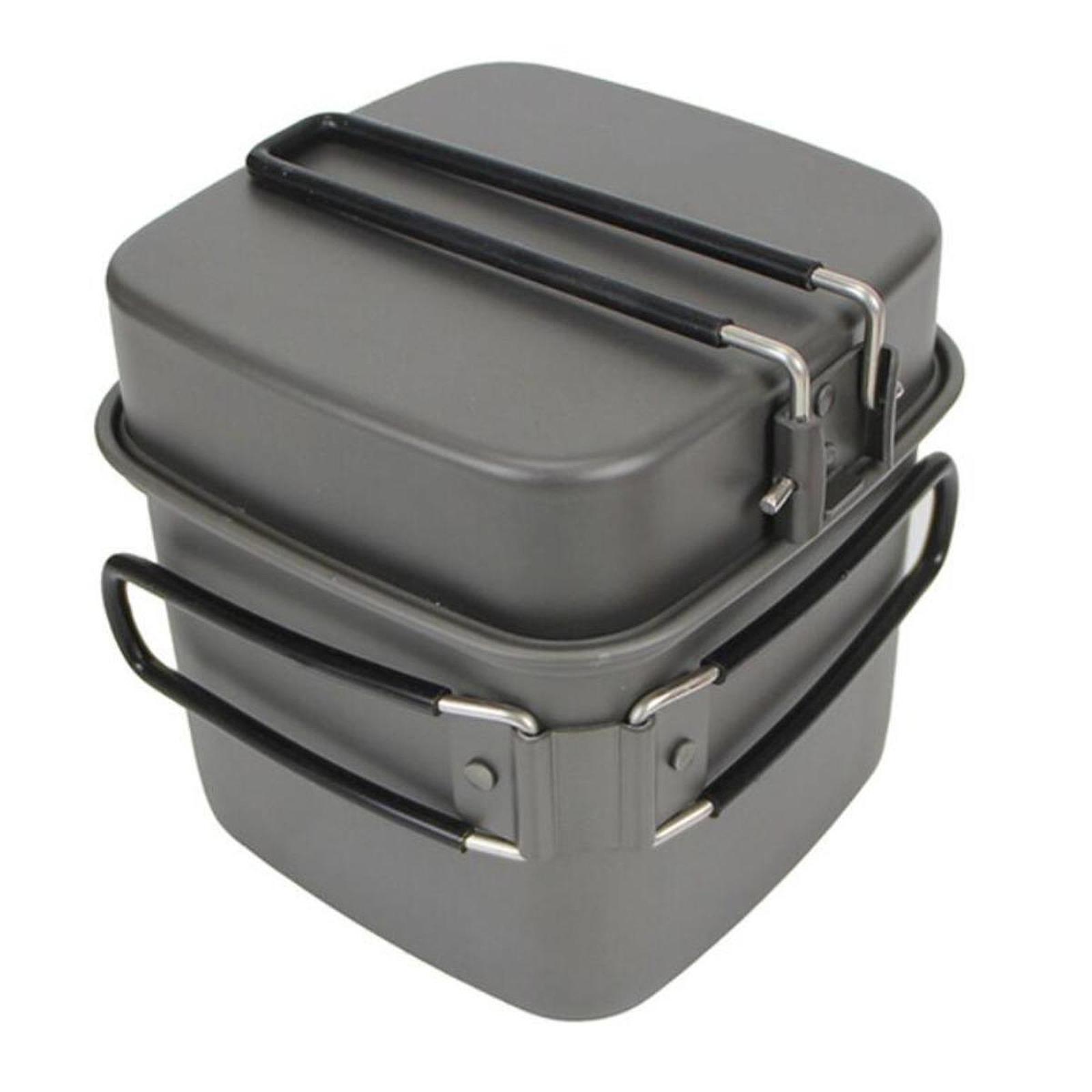 طقم أدوات طهي للتخييم، مقلاة خ - مراجعة Camp Cooking Set وسعره