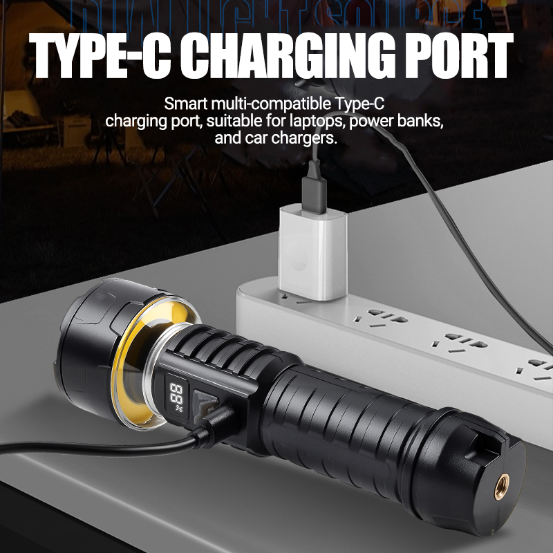 COB مصباح ليد جيب فانوس قابل ل - مراجعة Outdoor Camping Lighting وسعره