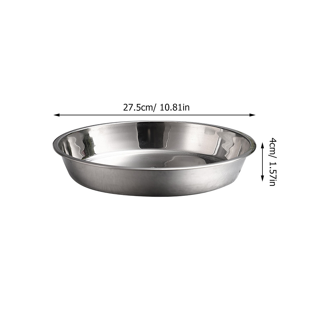 طبق دائري مسطح من الفولاذ المق - مراجعة Outdoor Indoor Camping وسعره