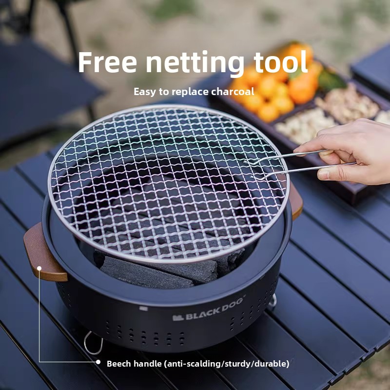 معدات التخييم، شواية باربكيو خ - مراجعة Outdoor Camping Griddle وسعره