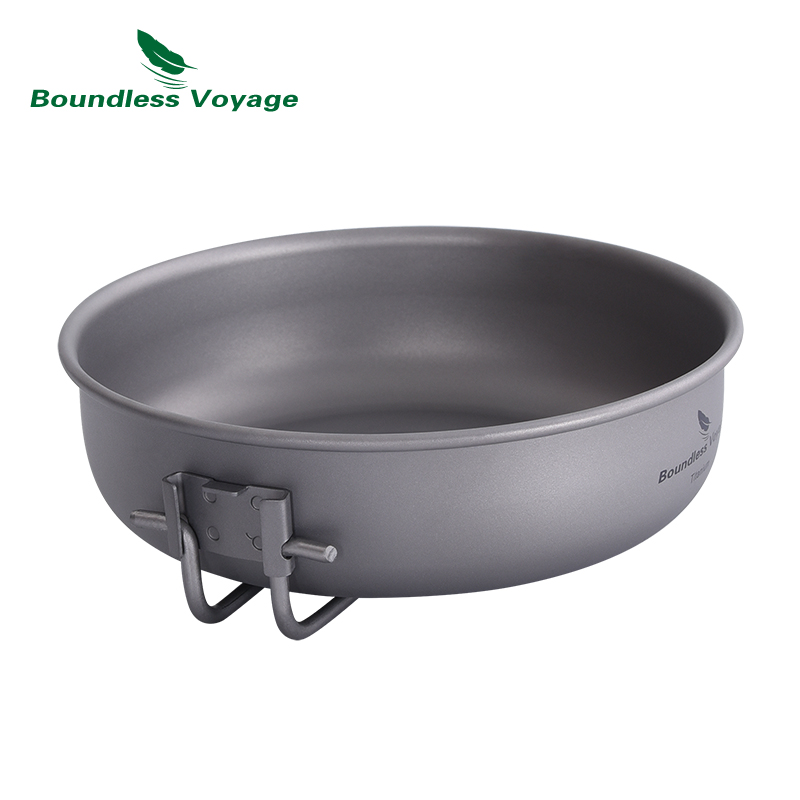 مقلاة خفيفة للغاية من التيتاني - مراجعة Outdoor Camping Griddle وسعره