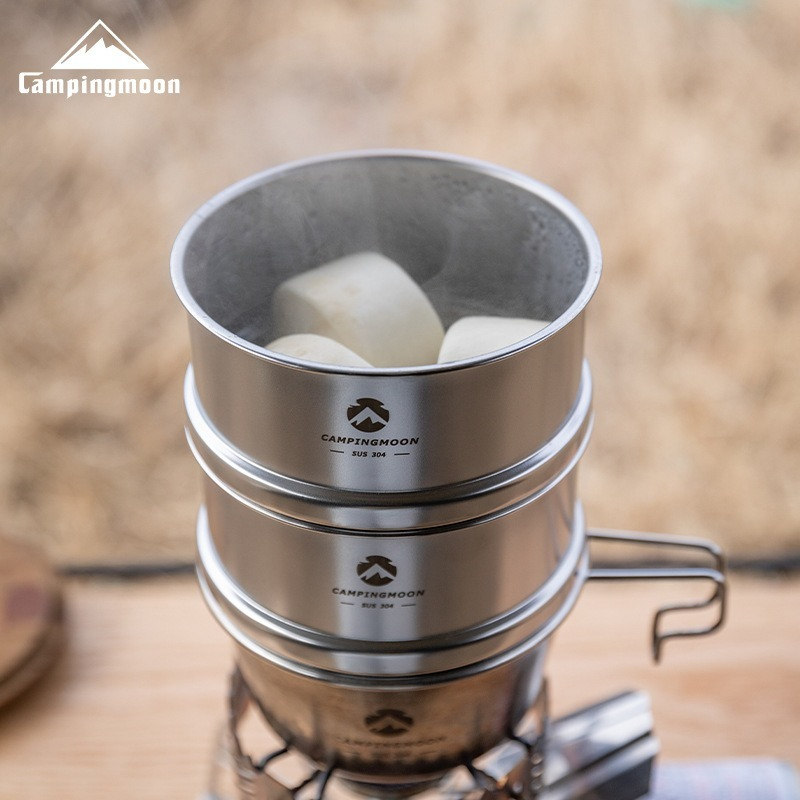CAMPINGMOON التخييم في الهواء  - مراجعة Camp Cooking Set وسعره