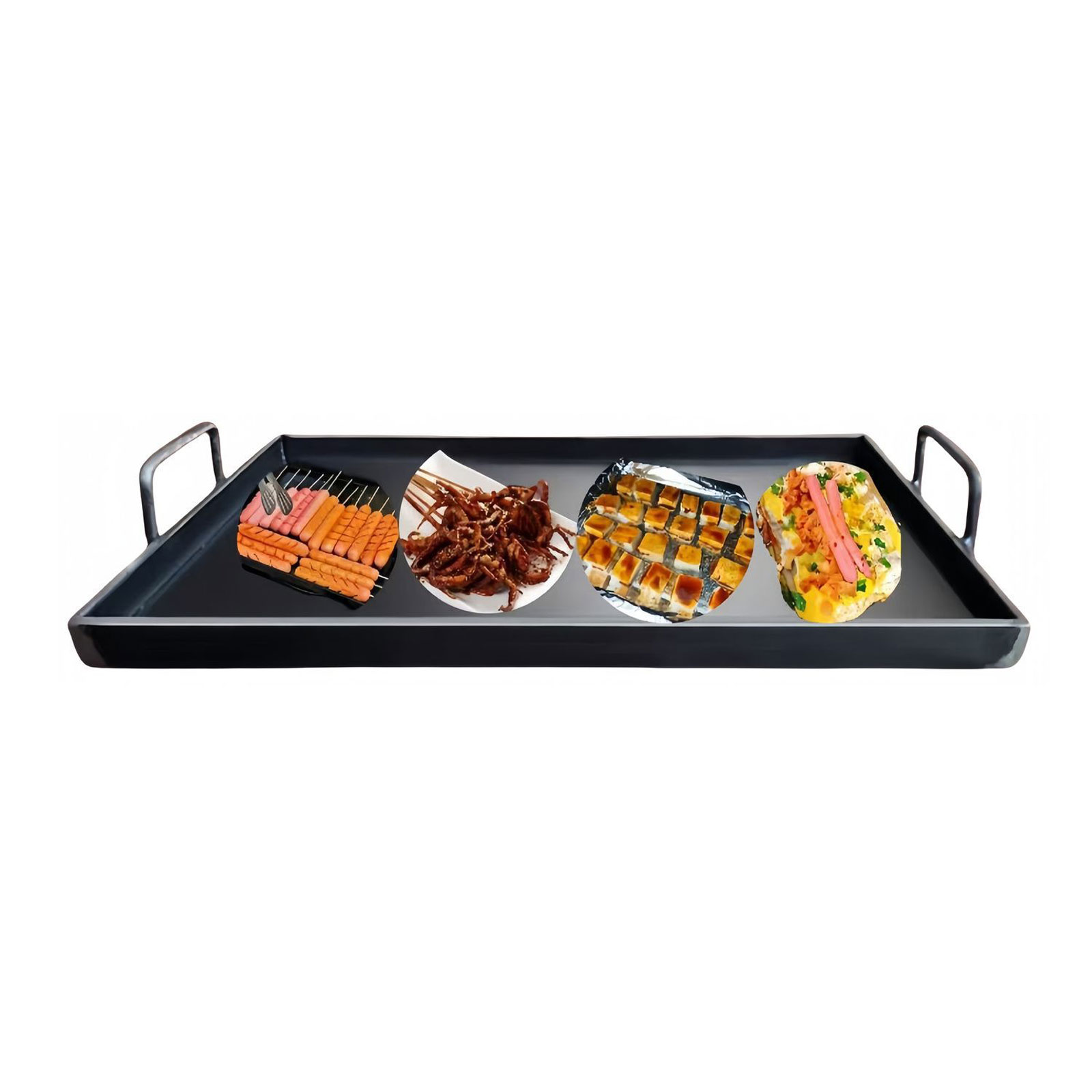 صينية شواء محمولة للتخييم، مقل - مراجعة Outdoor Camping Griddle وسعره