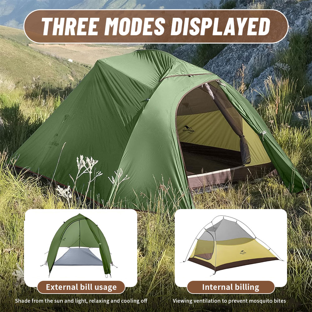 Naturehike سحابة حتى 1 2 3 شخص - مراجعة Ultralight Ground Sheet وسعره
