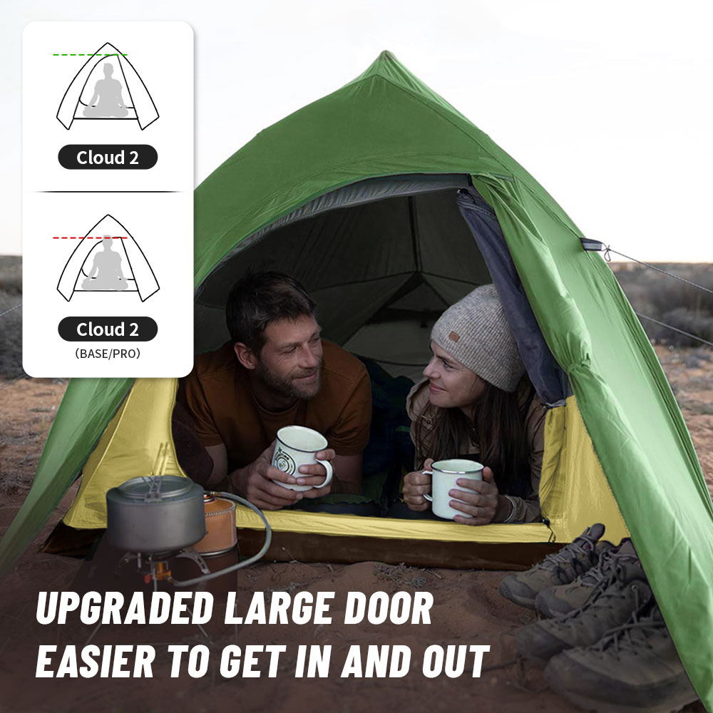 Naturehike سحابة حتى 1 2 3 شخص - مراجعة Ultralight Ground Sheet وسعره
