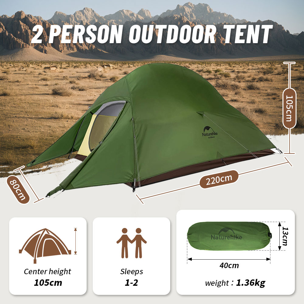 Naturehike سحابة حتى 1 2 3 شخص - مراجعة Ultralight Ground Sheet وسعره