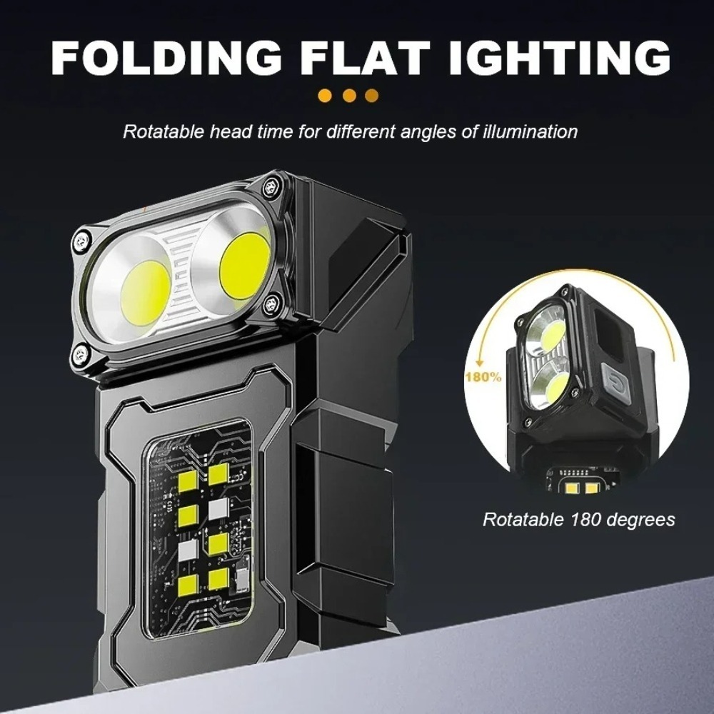 مصباح يدوي LED صغير قابل لإعاد - مراجعة Outdoor Camping Lighting وسعره