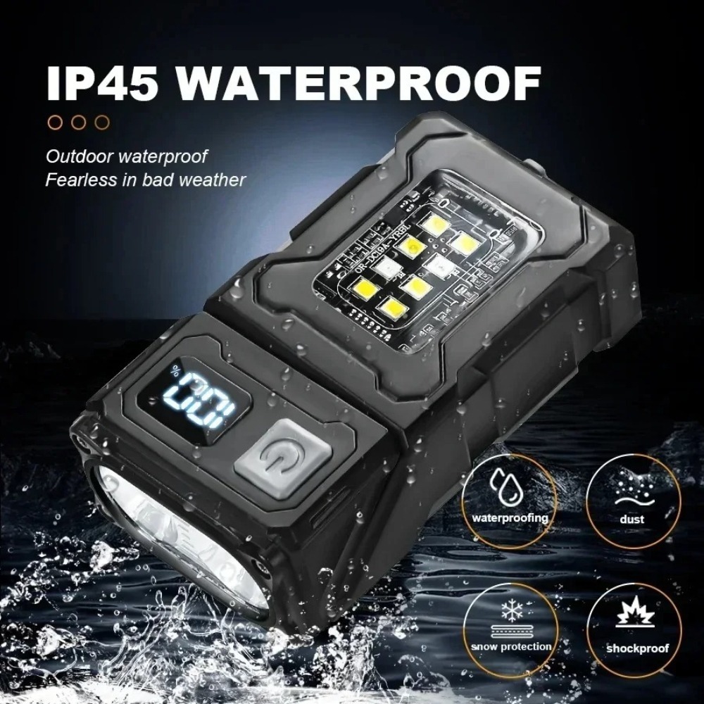 مصباح يدوي LED صغير قابل لإعاد - مراجعة Outdoor Camping Lighting وسعره
