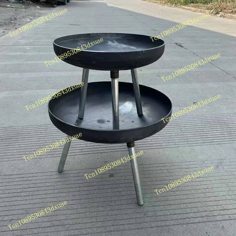 وعاء نار كبير من الحديد الزهر  - مراجعة Outdoor Indoor Camping وسعره