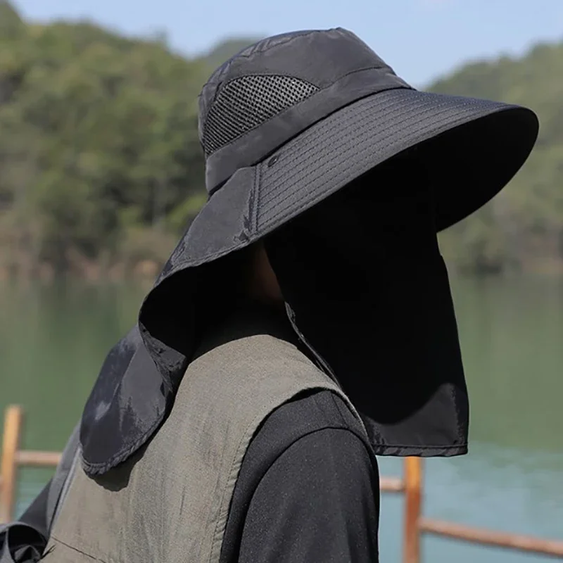قبعات صيفية للحماية من الأشعة  - مراجعة Outdoor Camping Hat وسعره
