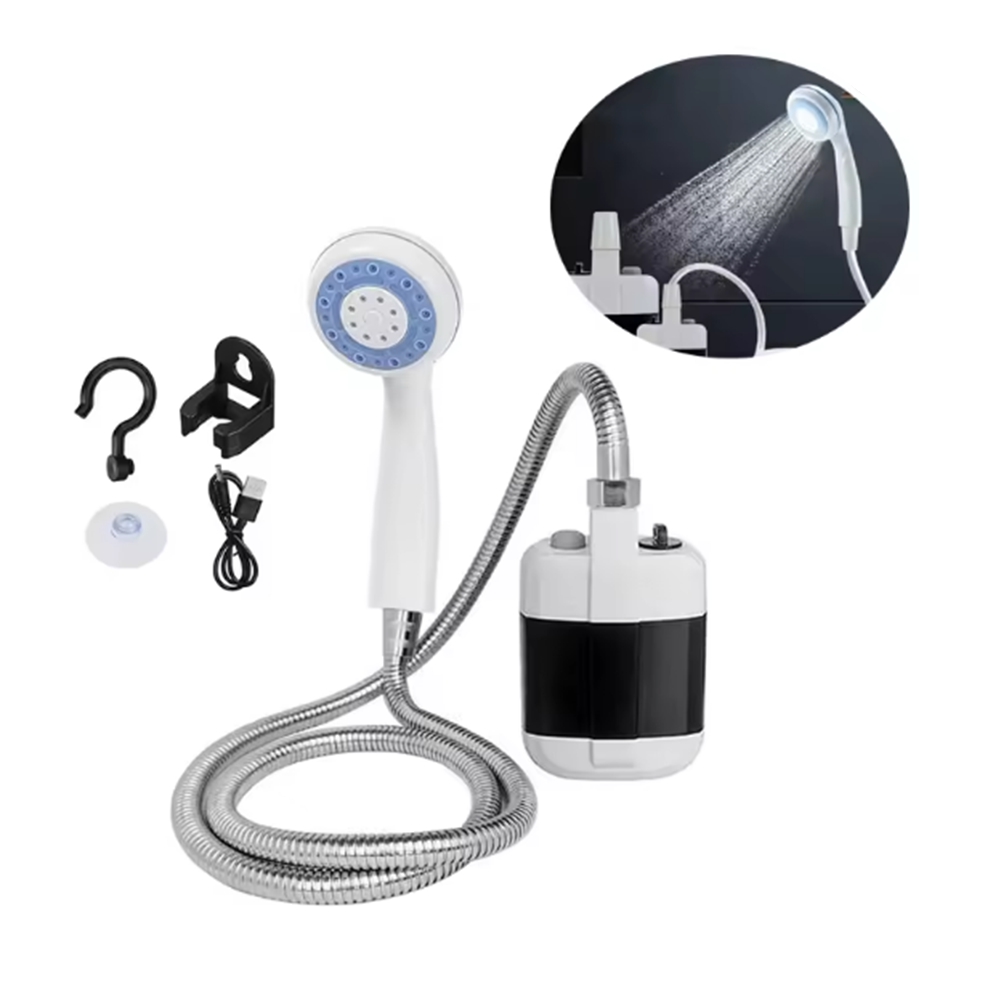 دش محمول للتخييم والرحلات الخا - مراجعة Portable Camping Shower وسعره